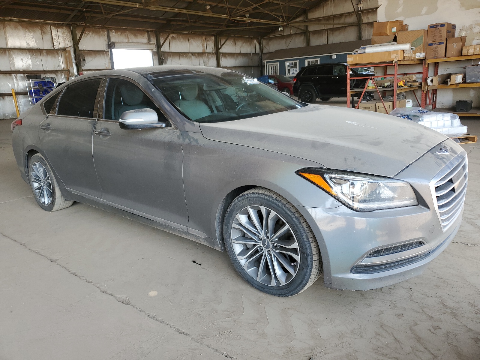 2015 Hyundai Genesis 3.8L vin: KMHGN4JE6FU088650