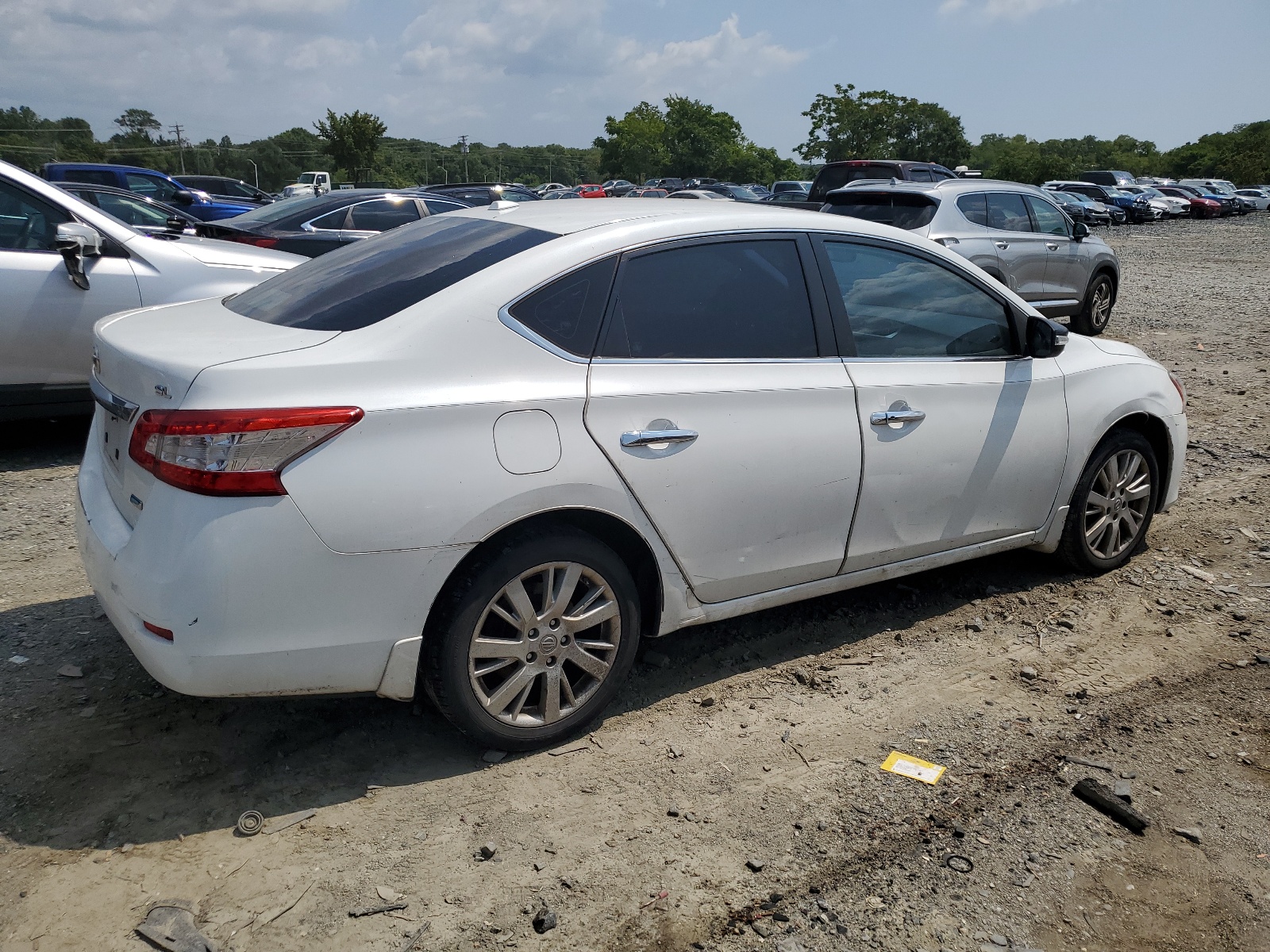 2014 Nissan Sentra S vin: 3N1AB7AP7EY308897