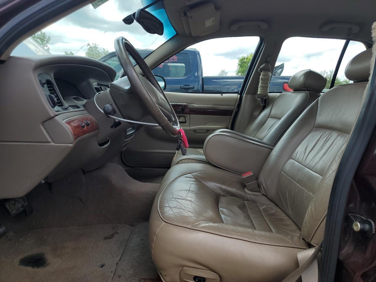 2001 Mercury Grand Marquis Ls VIN: 2MEFM75W61X608045 Lot: 64834414