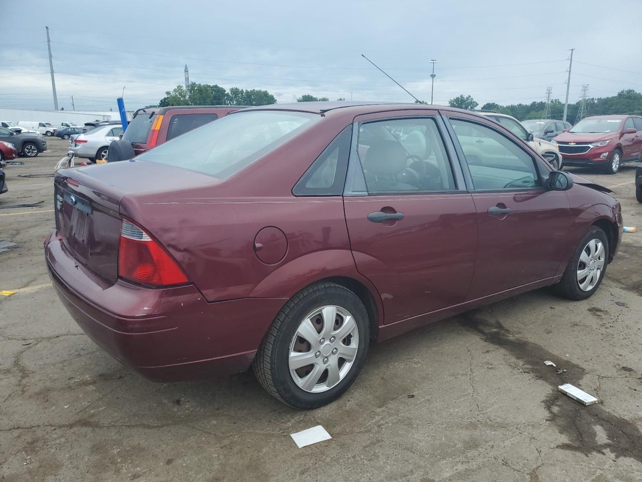 2007 Ford Focus Zx4 VIN: 1FAHP34N87W340676 Lot: 61736324