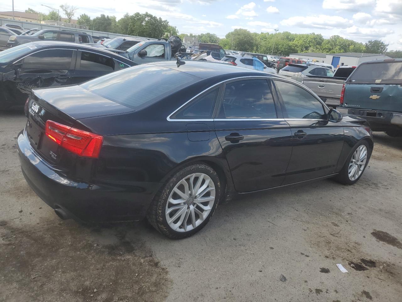 2012 Audi A6 Premium Plus VIN: WAUGGAFC6CN038869 Lot: 61390074