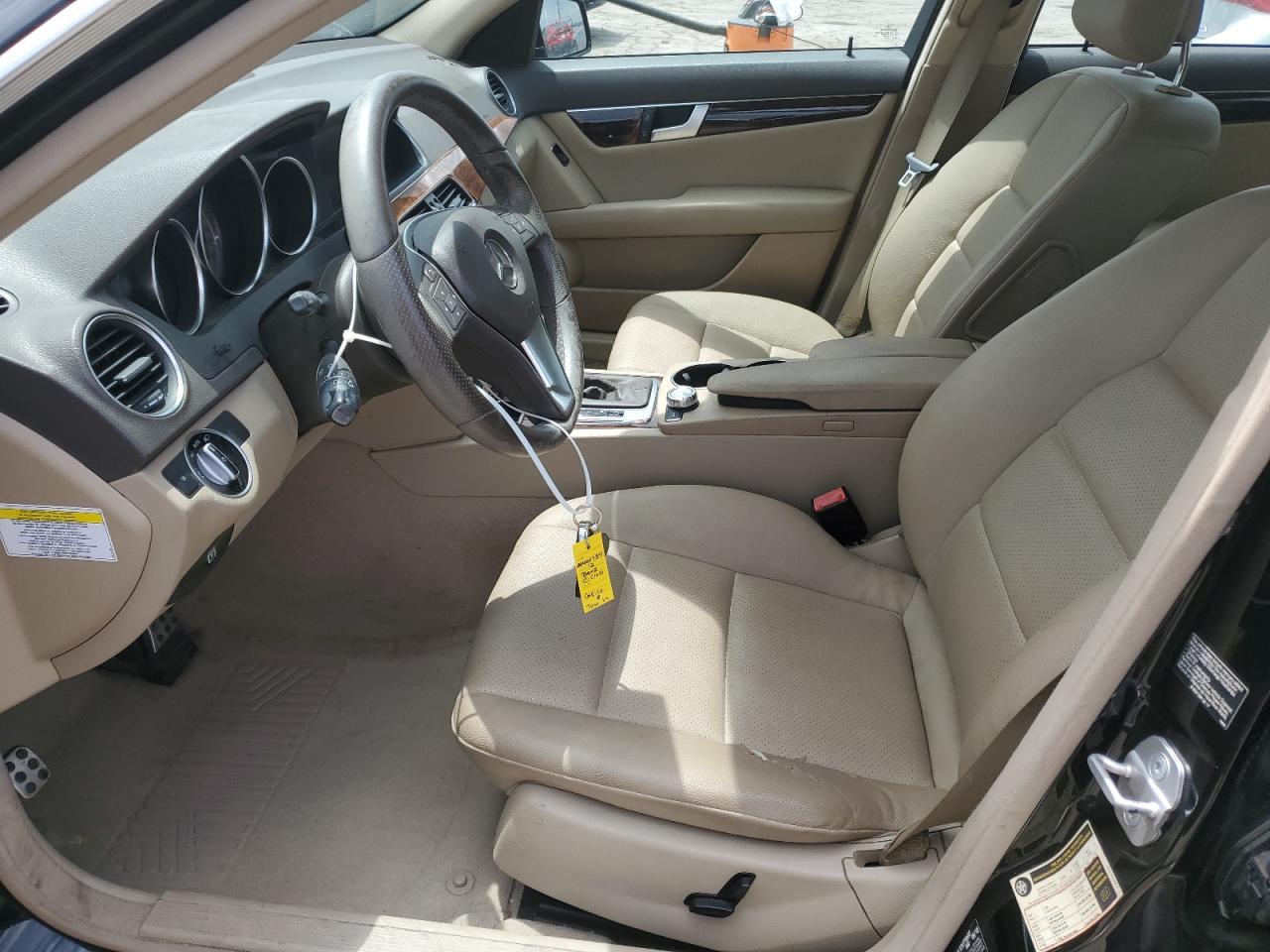 2012 Mercedes-Benz C 250 VIN: WDDGF4HB7CR237908 Lot: 62293004