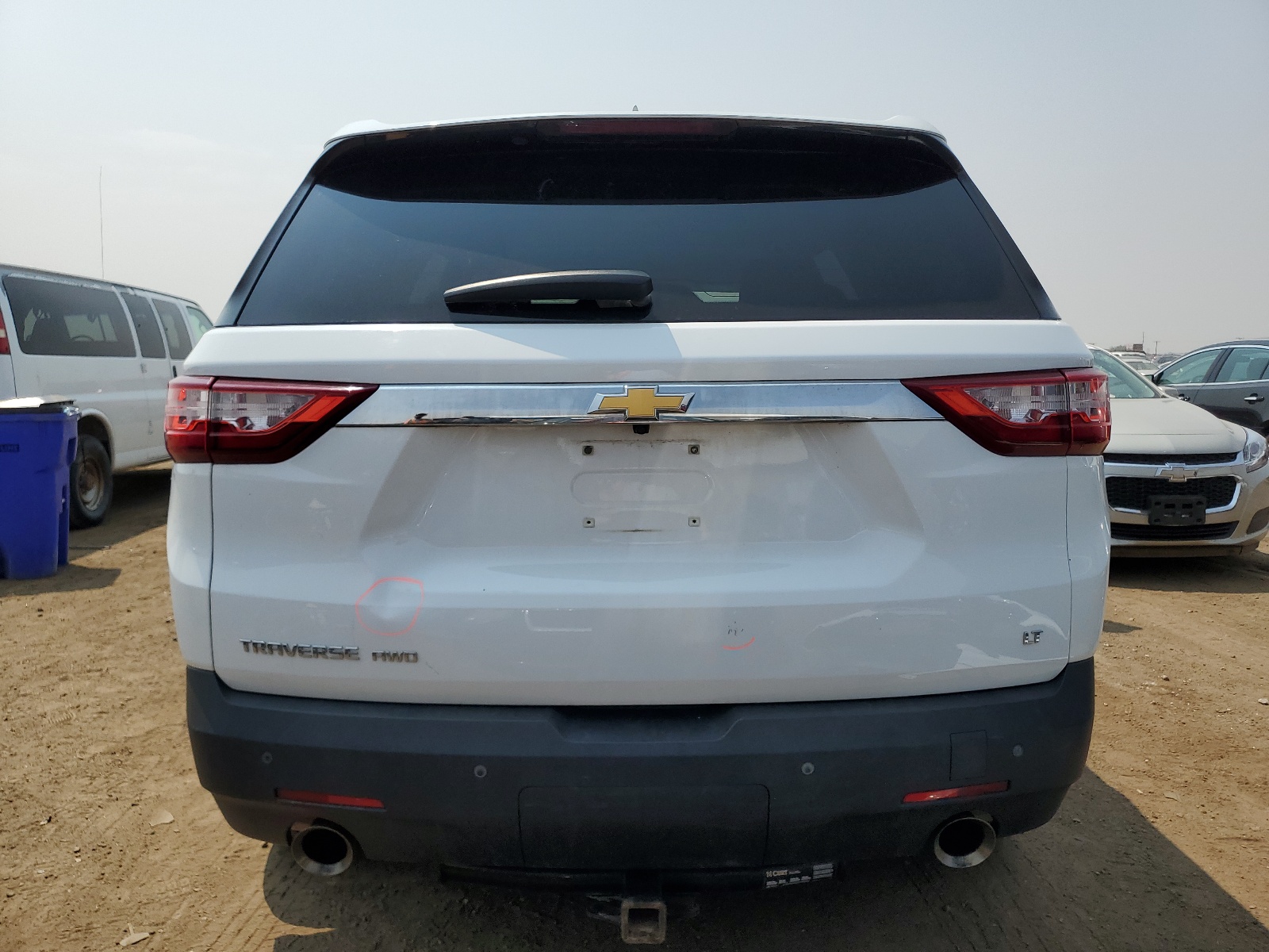 1GNEVGKW9JJ260420 2018 Chevrolet Traverse Lt