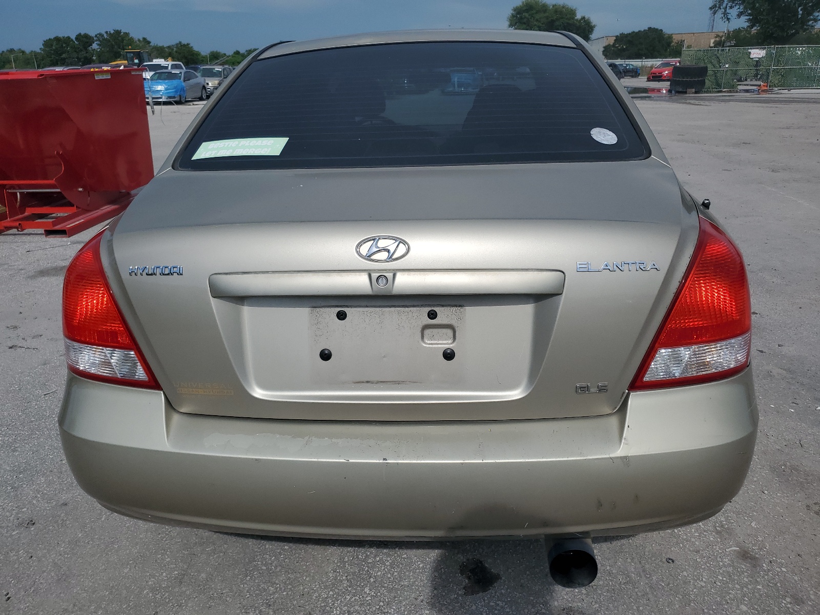 KMHDN45D81U177200 2001 Hyundai Elantra Gls