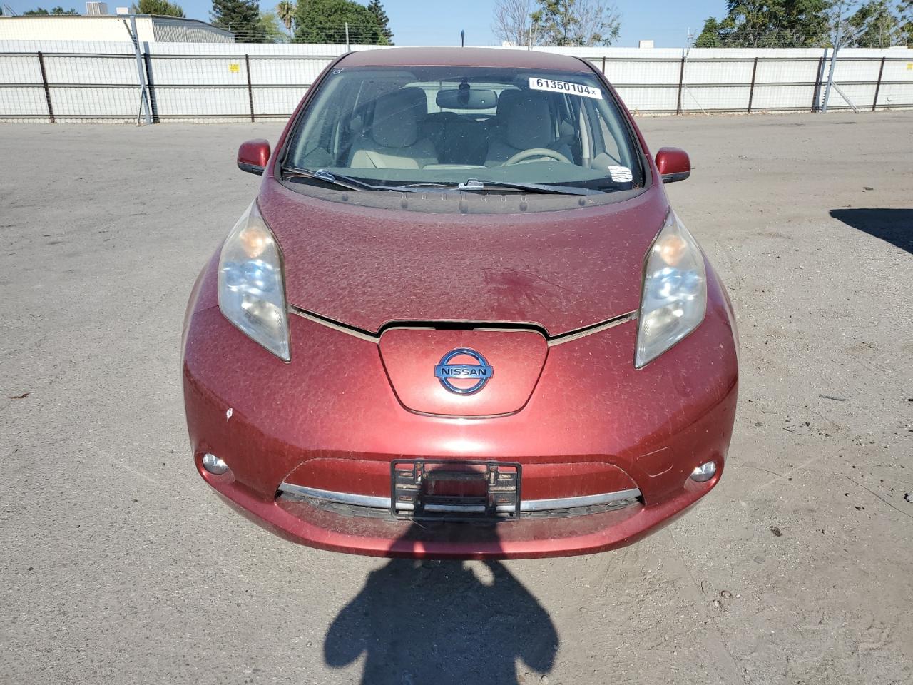 2011 Nissan Leaf Sv VIN: JN1AZ0CP1BT002444 Lot: 61350104