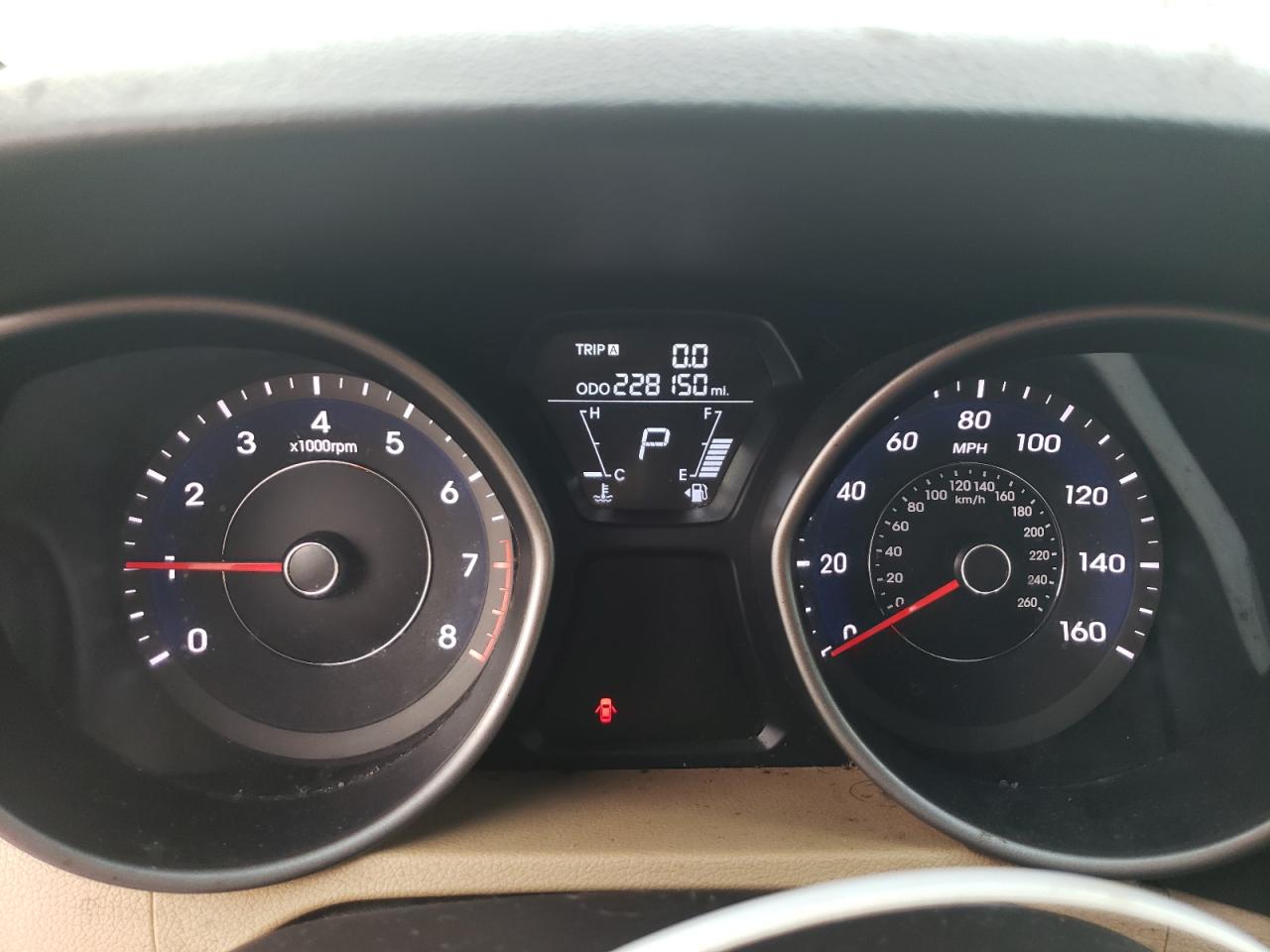 2013 Hyundai Elantra Gls VIN: 5NPDH4AE7DH201561 Lot: 64587404