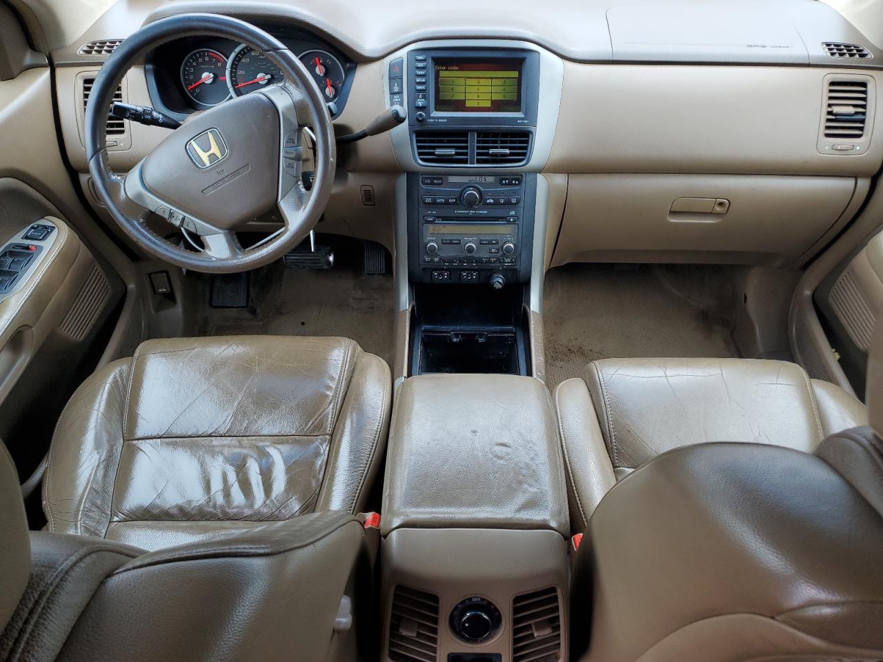 2007 Honda Pilot Exl VIN: 2HKYF18737H524782 Lot: 64397504