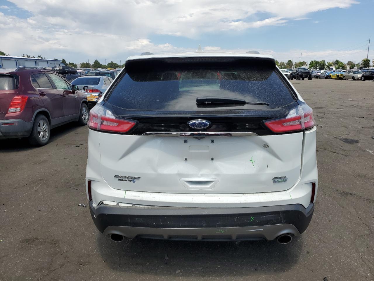 2020 Ford Edge Sel VIN: 2FMPK3J98LBA10880 Lot: 62137854