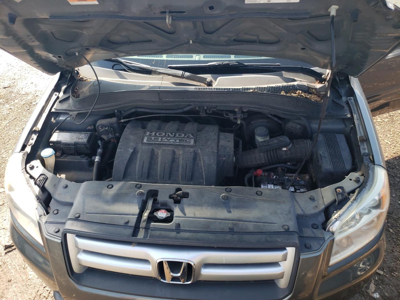 2007 Honda Pilot Exl VIN: 5FNYF28547B040591 Lot: 61666514