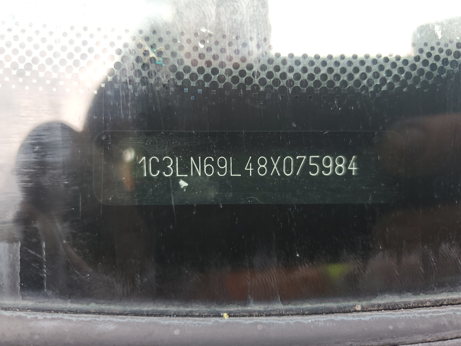 1C3LN69L48X075984 2008 Chrysler Crossfire Limited