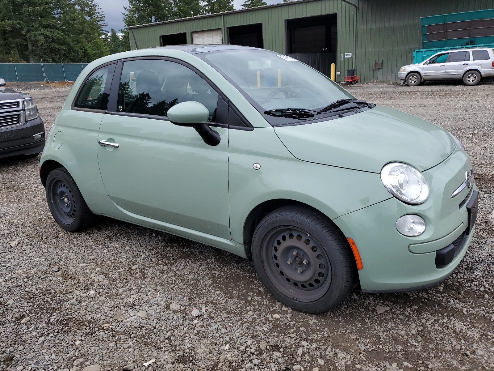 2012 Fiat 500 Pop vin: 3C3CFFAR0CT330485