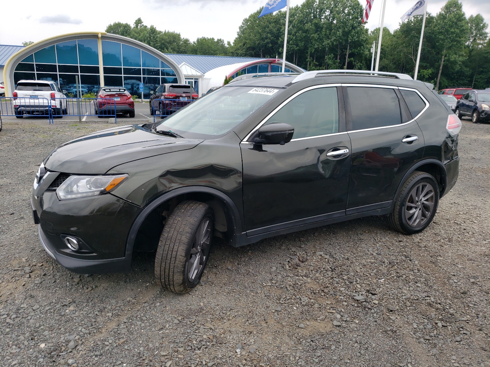 2016 Nissan Rogue S vin: 5N1AT2MV5GC855567