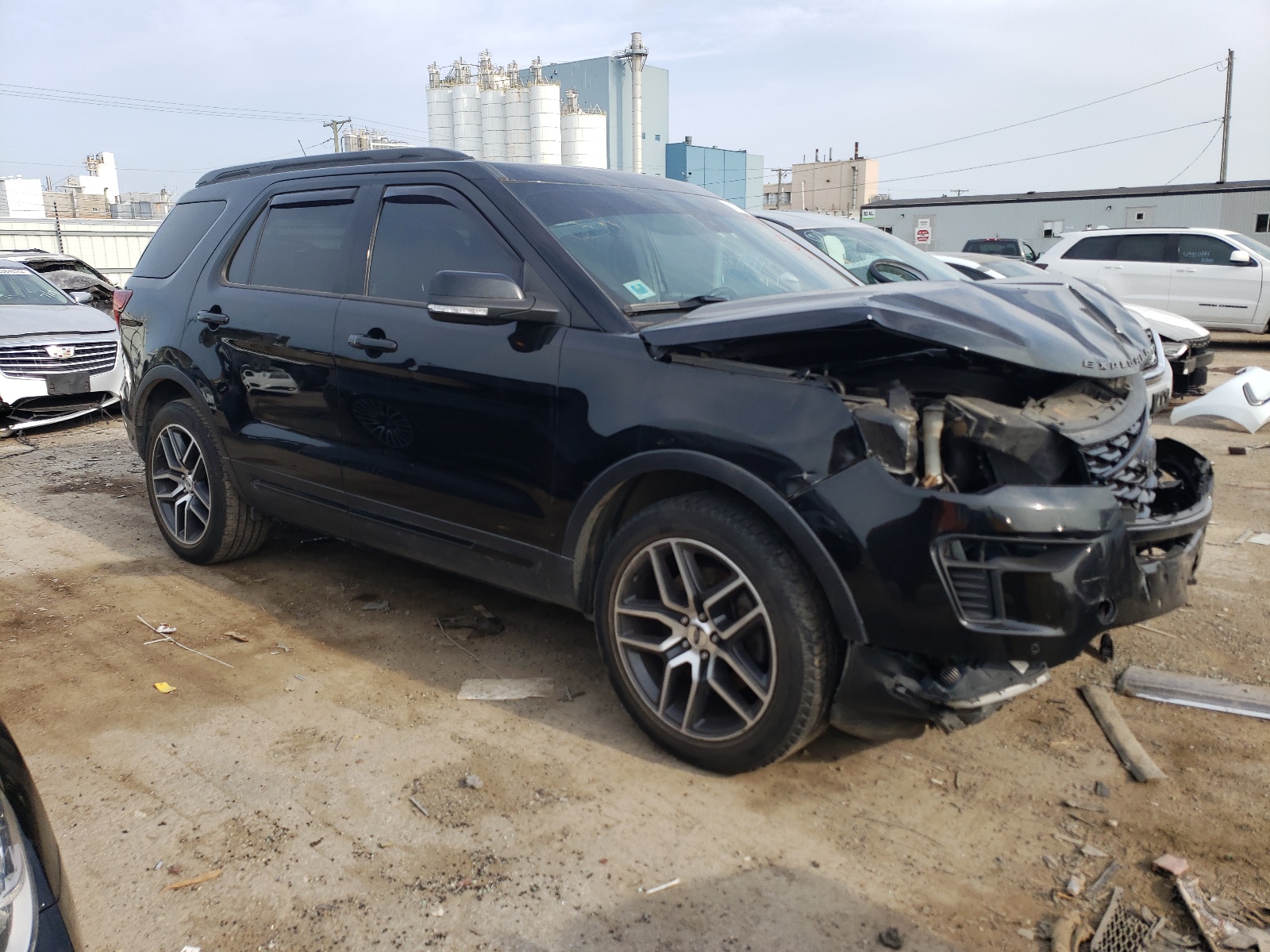 2018 Ford Explorer Sport vin: 1FM5K8GT1JGB53554