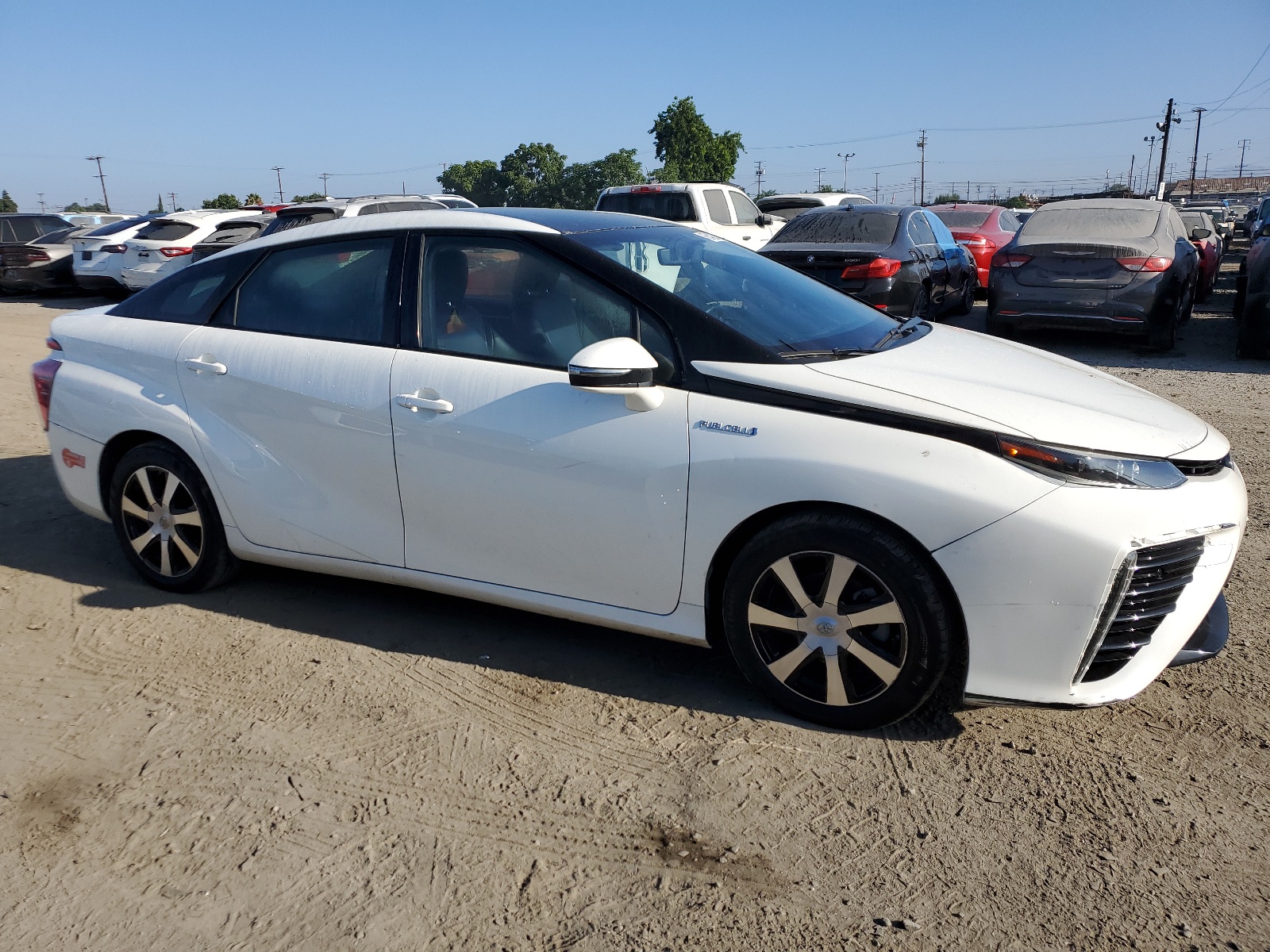 2017 Toyota Mirai vin: JTDBVRBD5HA002380