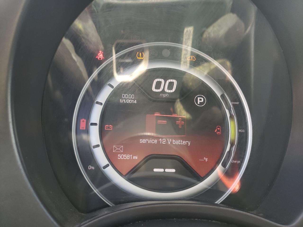 2014 Fiat 500 Electric VIN: 3C3CFFGE5ET291318 Lot: 62405304