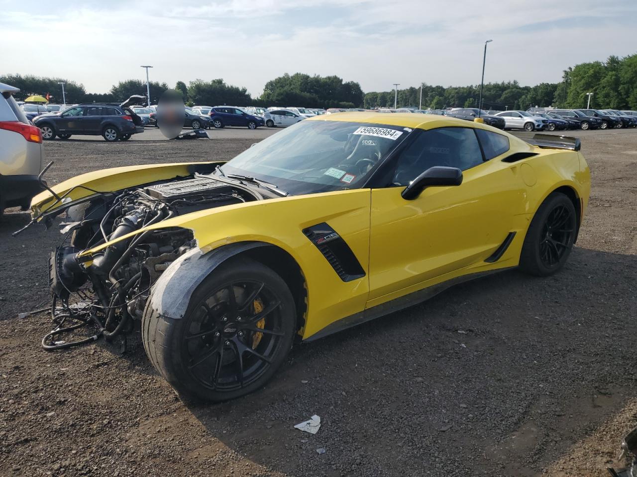 2018 Chevrolet Corvette Z06 3Lz vin: 1G1YT2D62J5600911