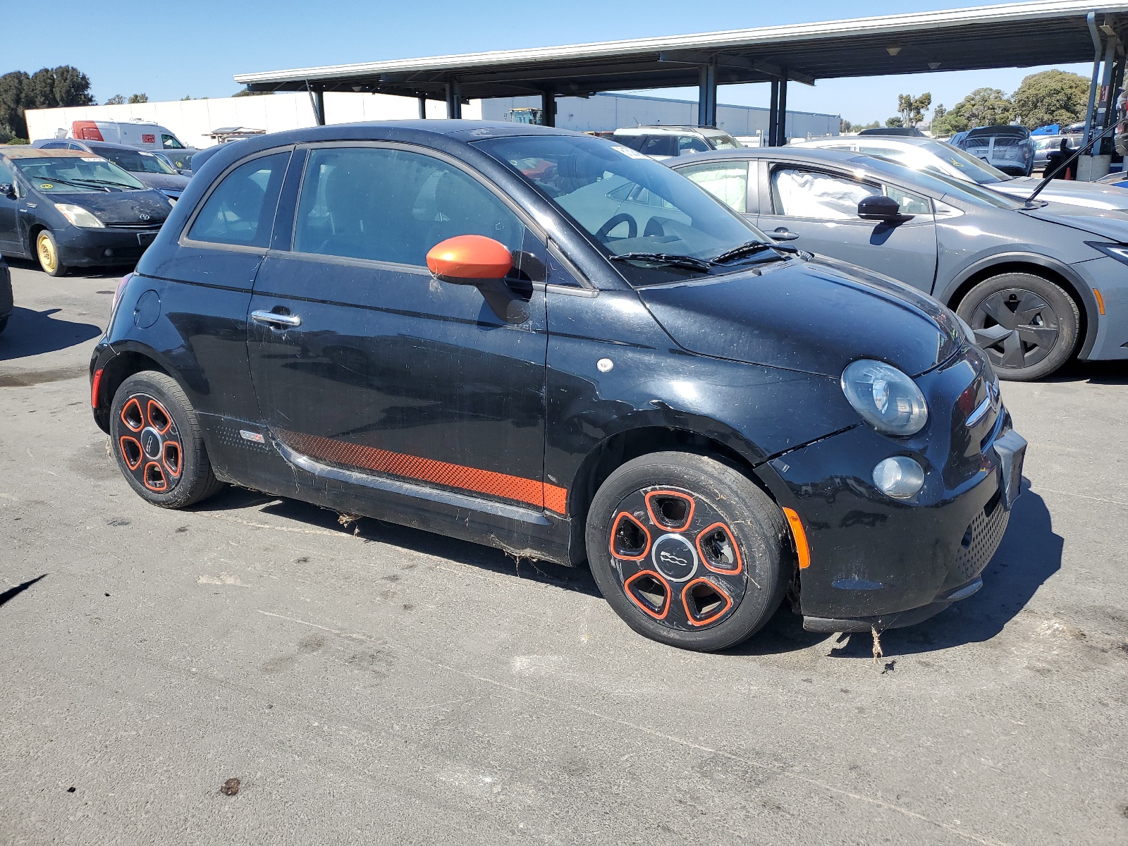 2014 Fiat 500 Electric vin: 3C3CFFGE2ET189491