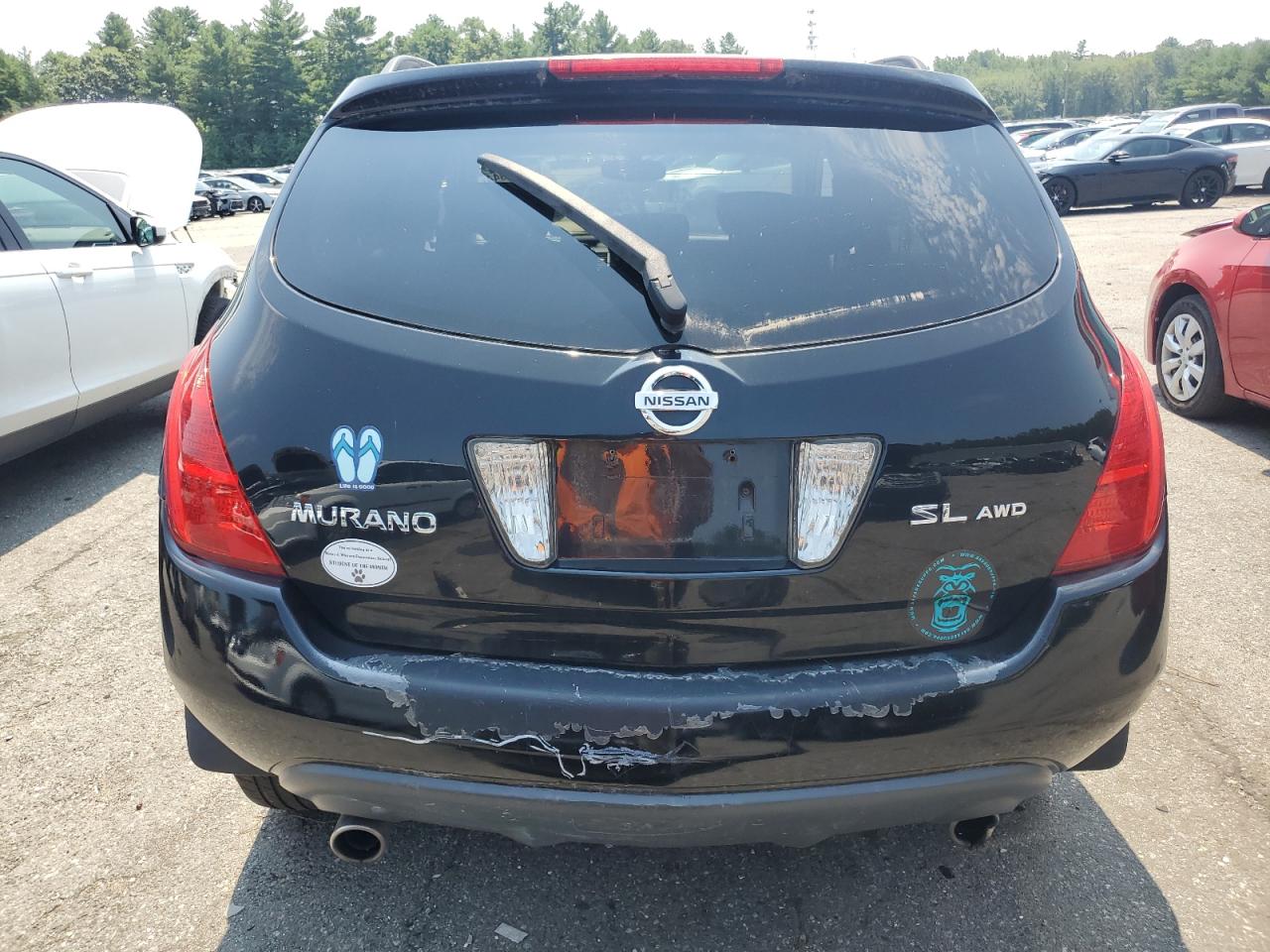 2003 Nissan Murano Sl VIN: JN8AZ08W53W207380 Lot: 63068644