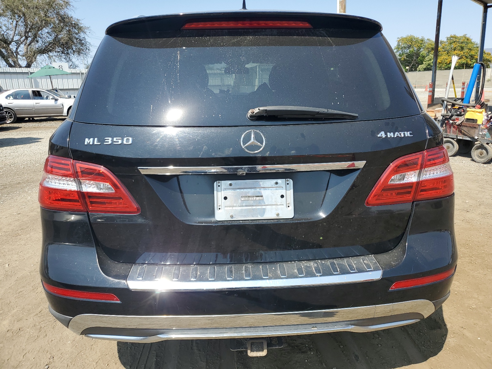 4JGDA5HB7CA040135 2012 Mercedes-Benz Ml 350 4Matic