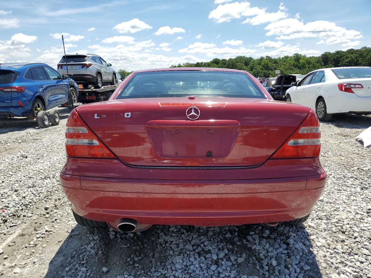 2001 Mercedes-Benz Slk 320 VIN: WDBKK65F31F188576 Lot: 62621364