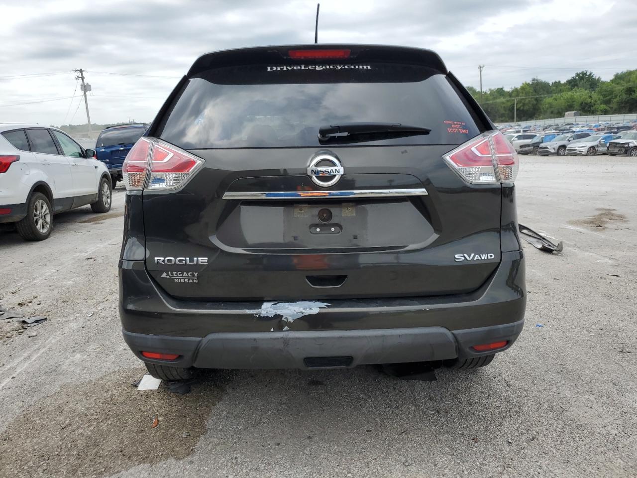 2016 Nissan Rogue S VIN: KNMAT2MV8GP702713 Lot: 61727224