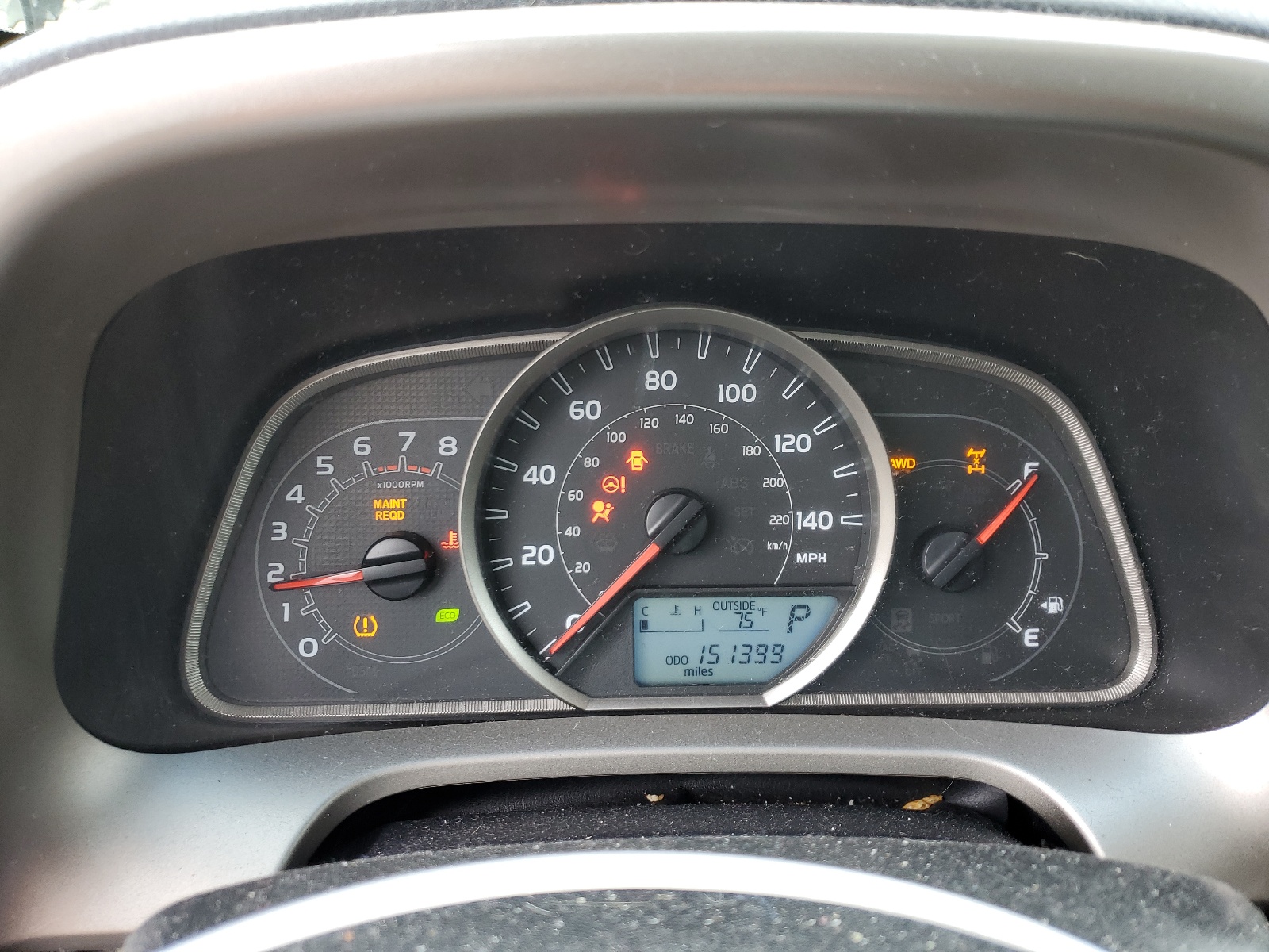 2T3RFREV3DW116230 2013 Toyota Rav4 Xle