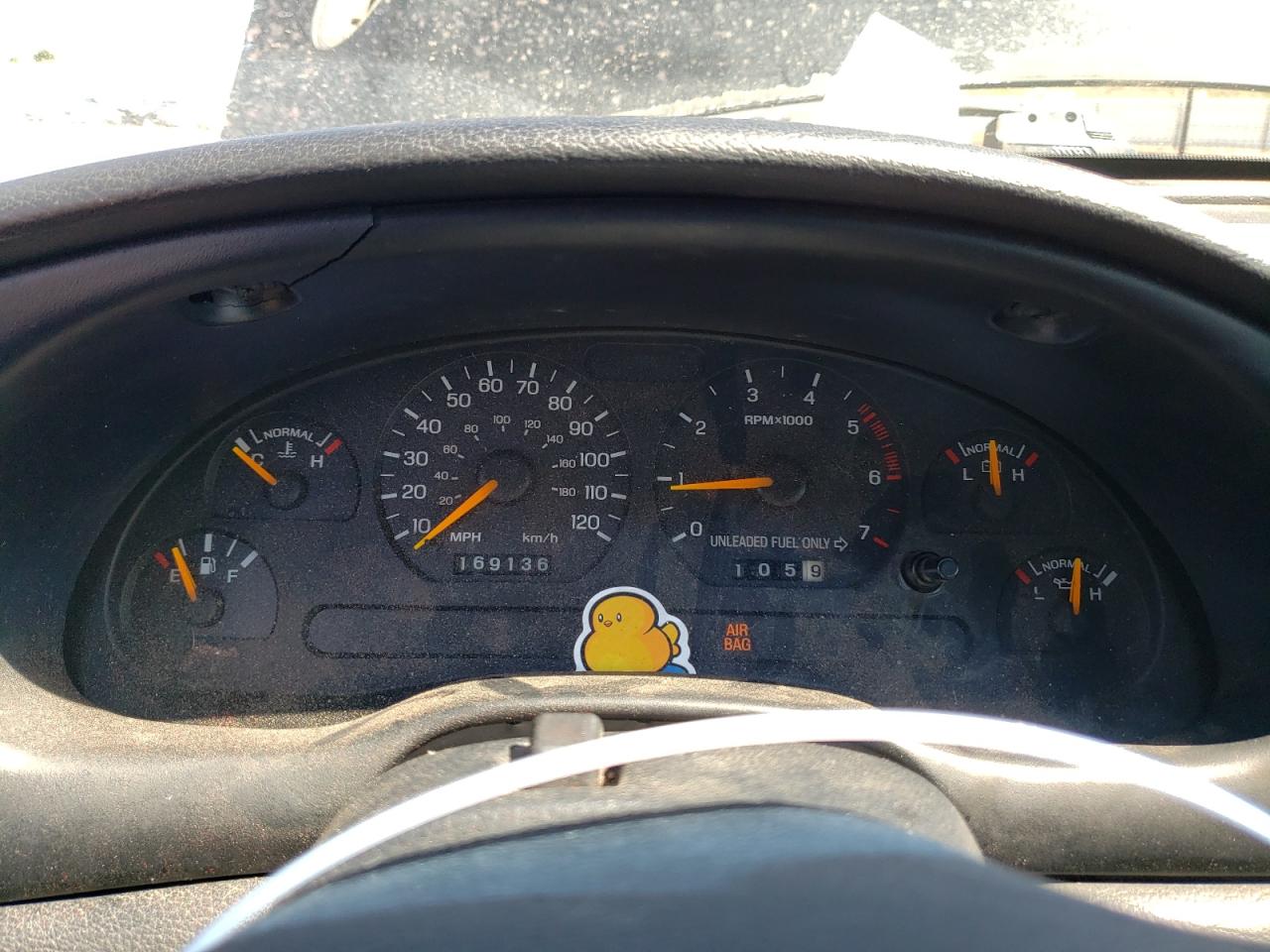 1998 Ford Mustang VIN: 1FAFP4048WF195728 Lot: 62732284