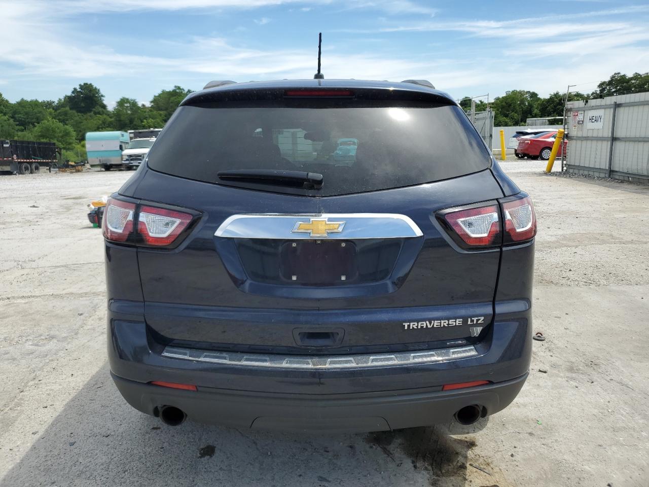 2015 Chevrolet Traverse Ltz VIN: 1GNKRJKD4FJ171140 Lot: 64499654