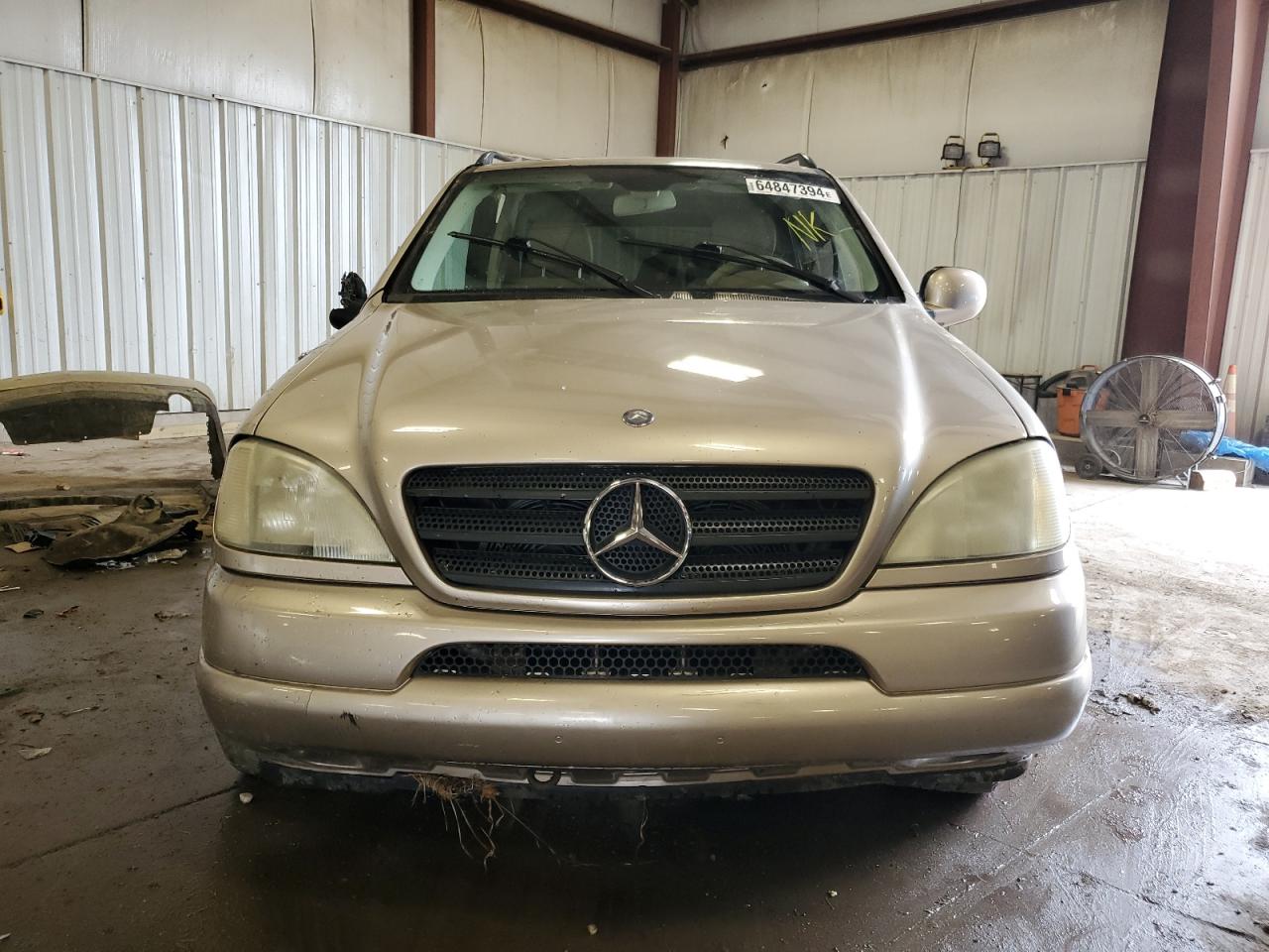 2001 Mercedes-Benz Ml 320 VIN: 4JGAB54E31A272311 Lot: 64847394