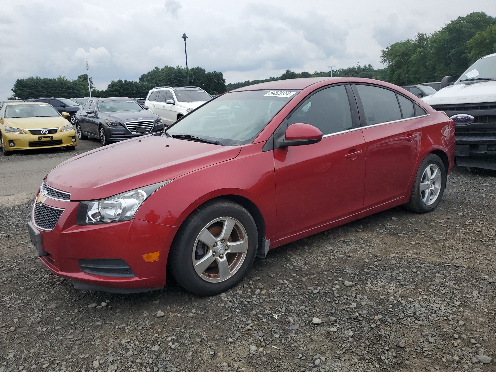 2013 Chevrolet Cruze Lt vin: 1G1PC5SB8D7322733