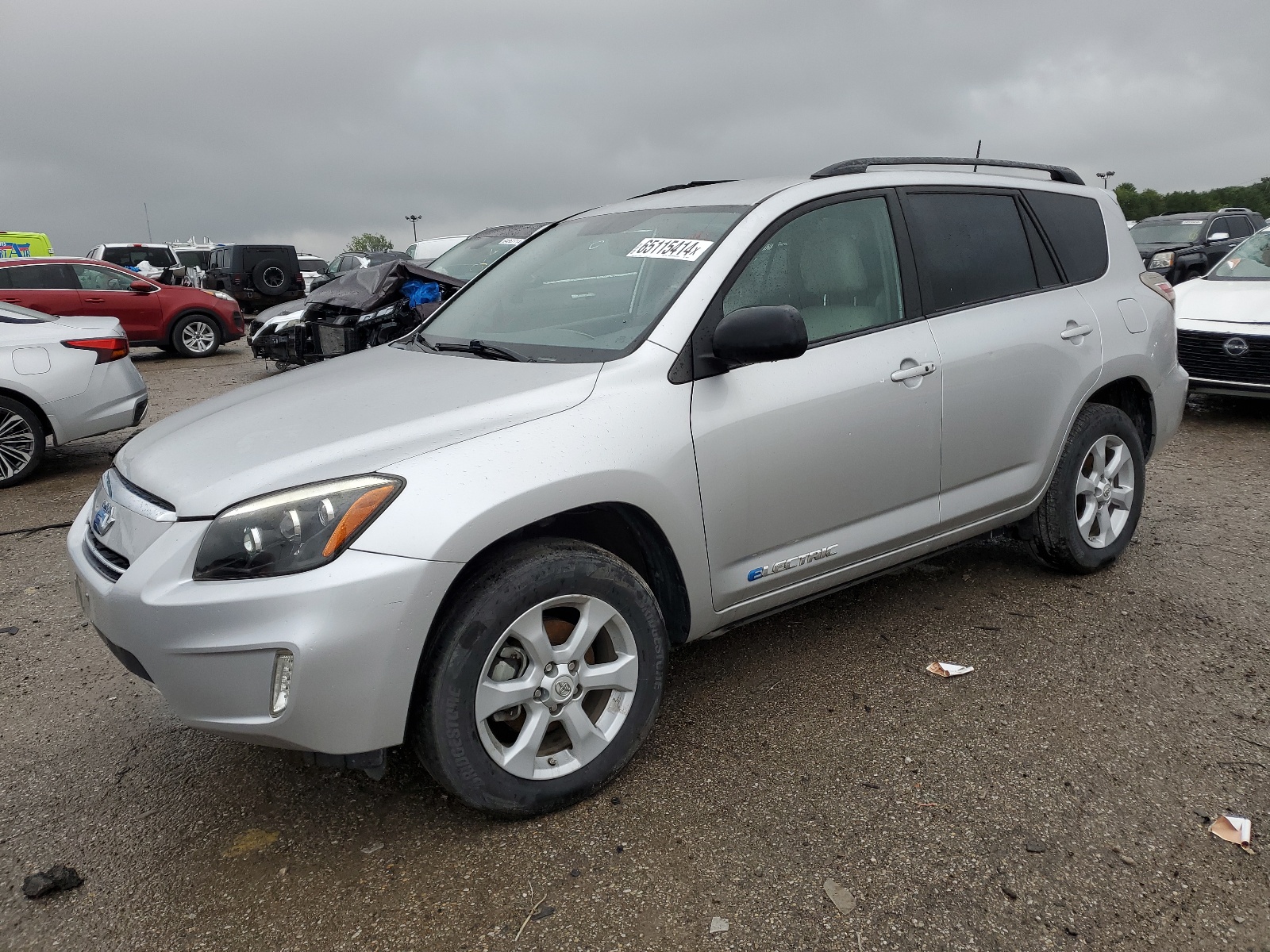 2014 Toyota Rav4 Ev vin: 2T3YL4DV8EW002914