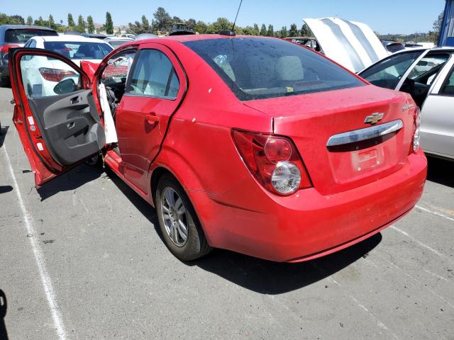  CHEVROLET SONIC 2020 Red