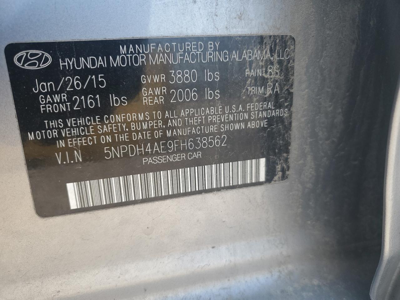 2015 Hyundai Elantra - Image 13