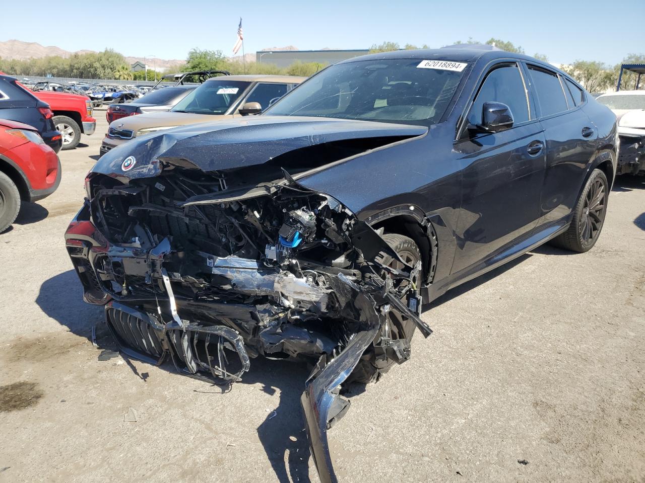 2023 BMW X6 M50I VIN: 5UXCY8C04P9R08844 Lot: 62018894