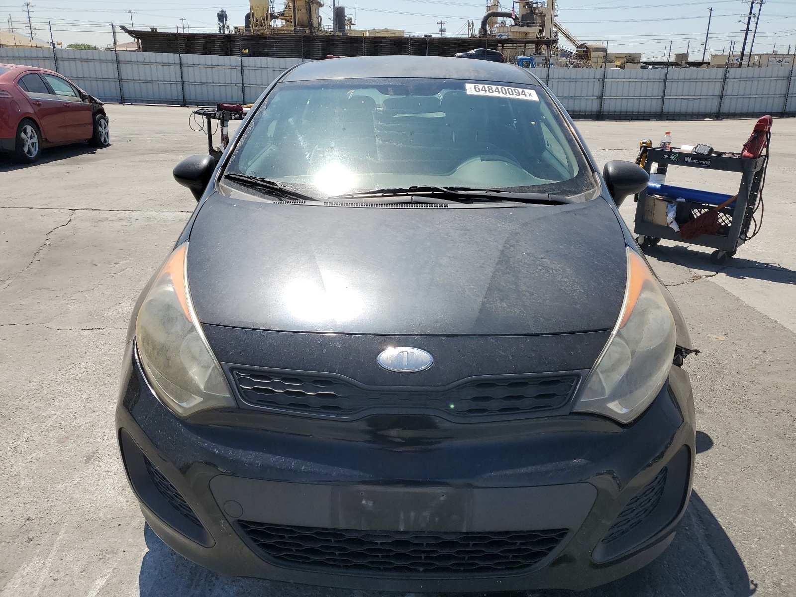 2013 Kia Rio Lx vin: KNADM5A39D6313303
