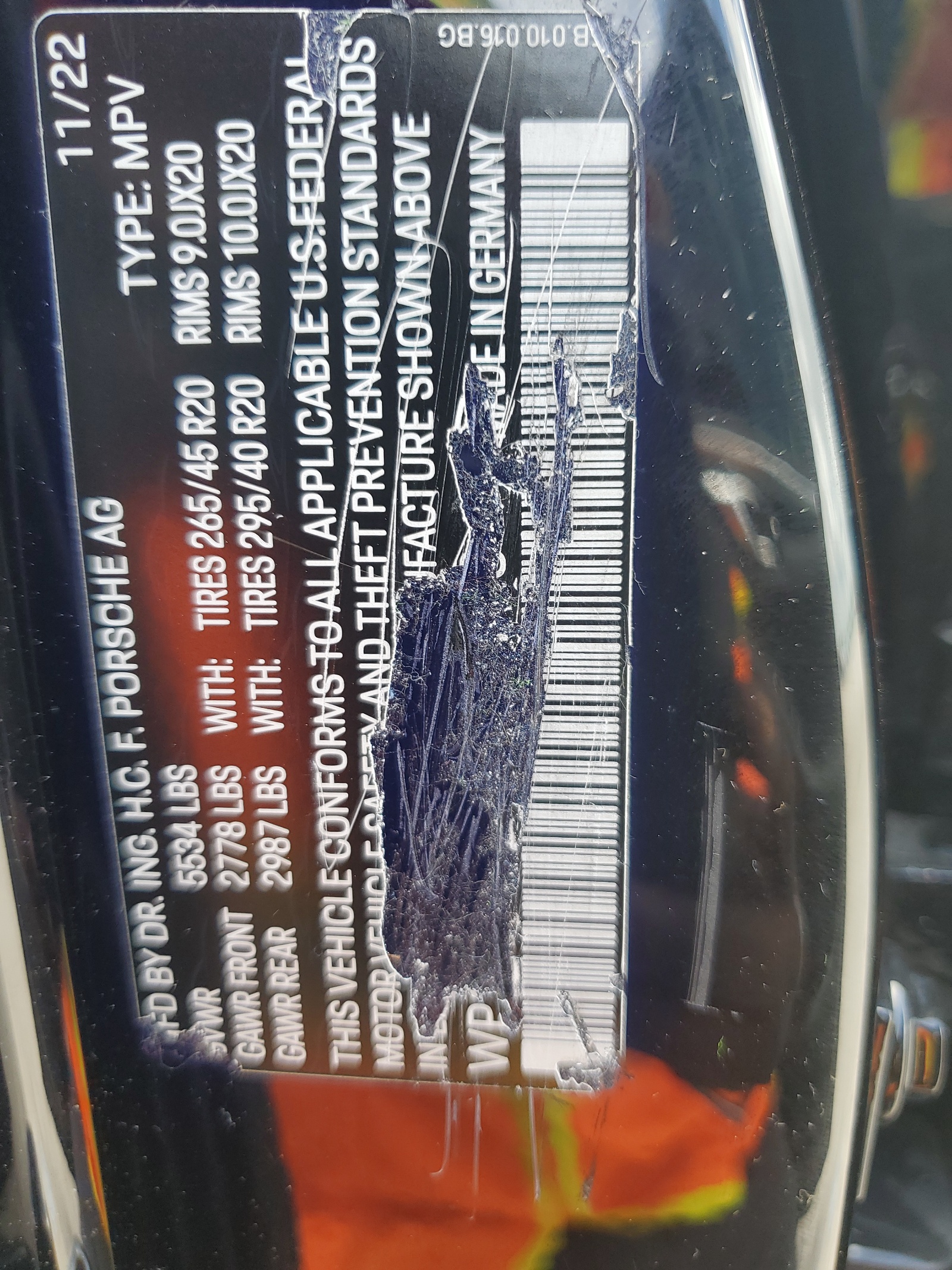 WP1AA2A54PLB08863 2023 Porsche Macan Base