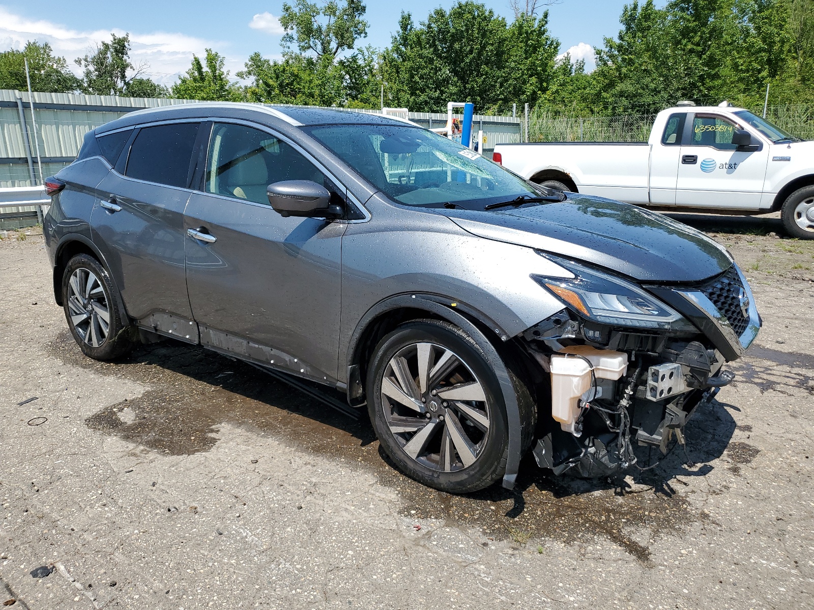 2022 Nissan Murano Sl vin: 5N1AZ2CJ8NC115554