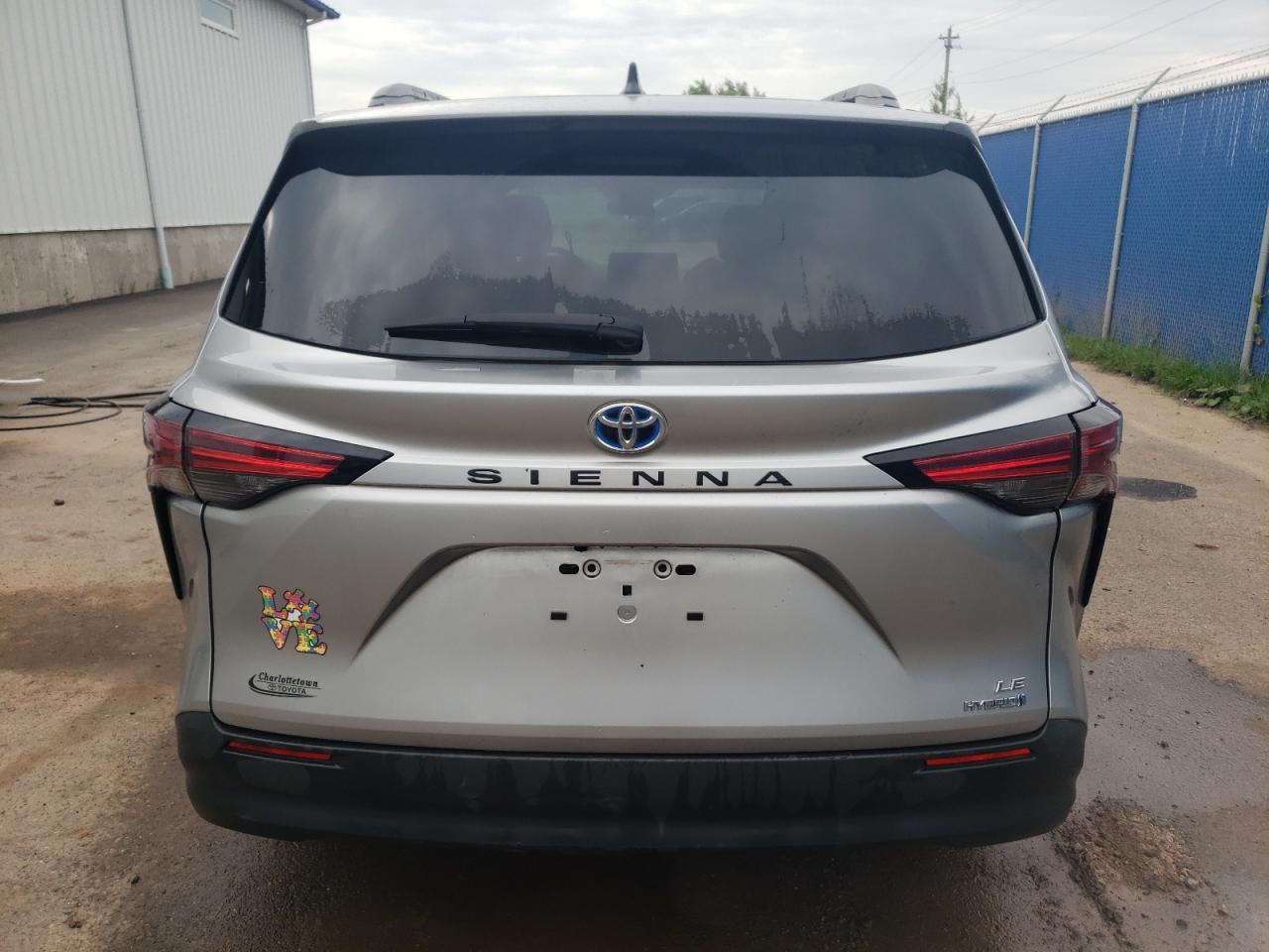 2022 Toyota Sienna Le VIN: 5TDGRKEC5NS100487 Lot: 64198044