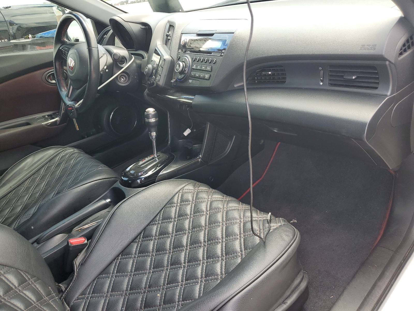 JHMZF1D64ES001348 2014 Honda Cr-Z Ex