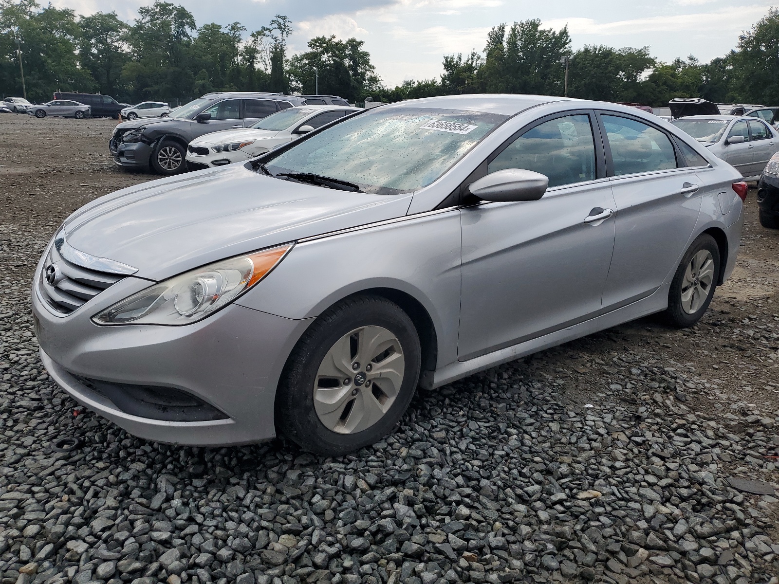 2014 Hyundai Sonata Gls vin: 5NPEB4AC7EH816763