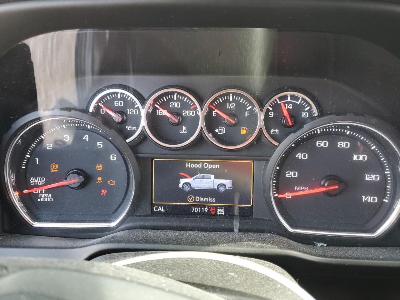 2021 Chevrolet Silverado K1500 Rst VIN: 1GCUYEET6MZ208444 Lot: 64821914