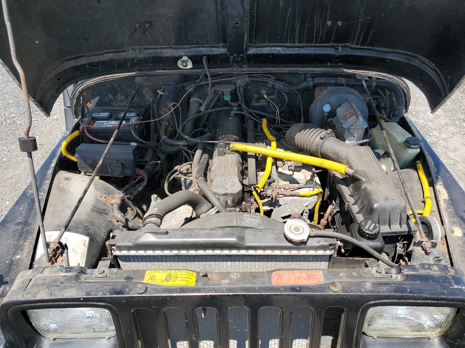 2J4FY29SXNJ523454 1992 Jeep Wrangler / Yj