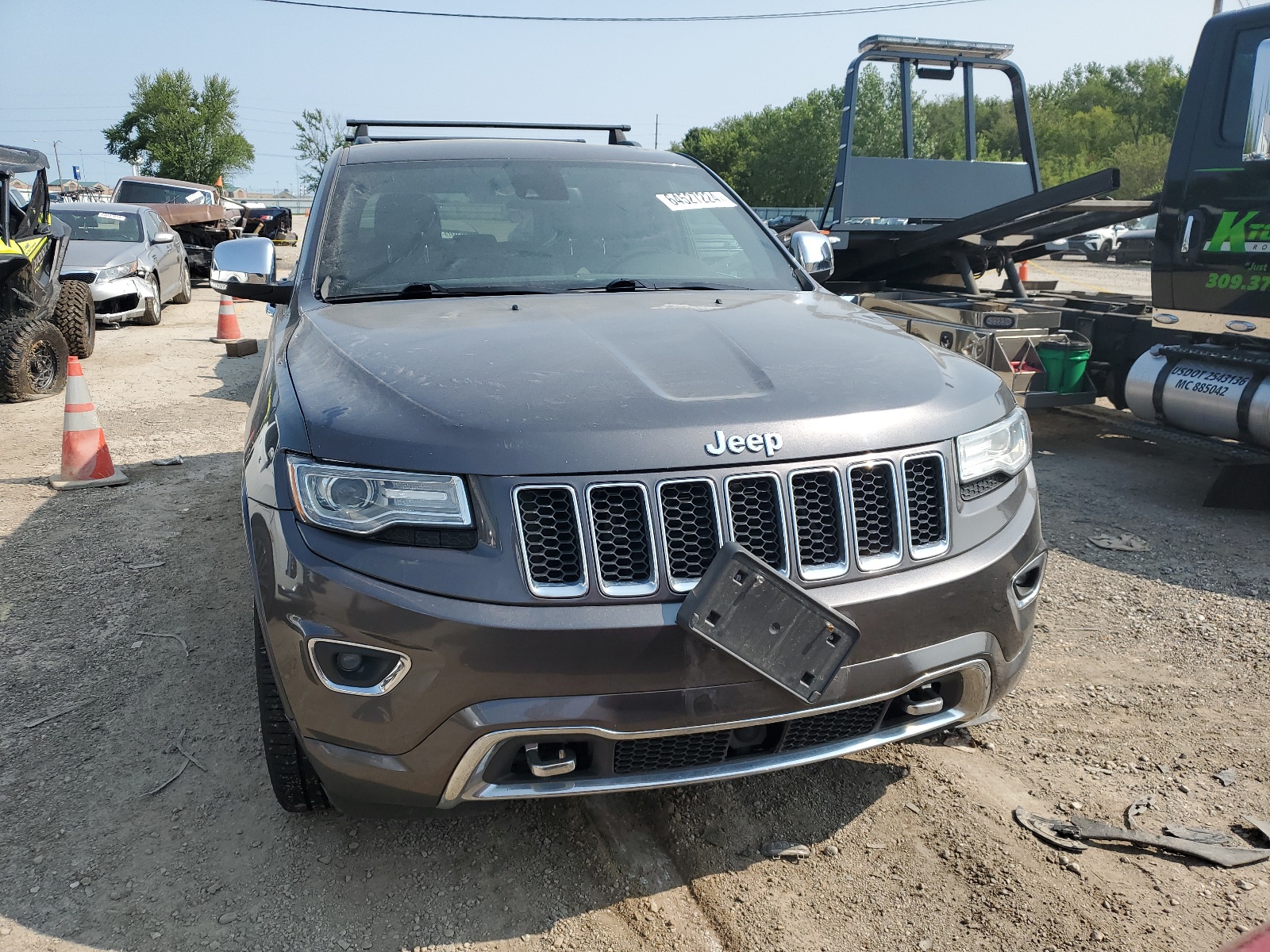 2014 Jeep Grand Cherokee Overland vin: 1C4RJFCM8EC496550