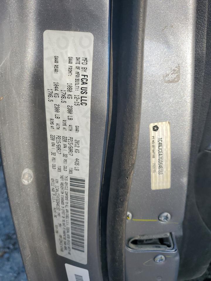 2016 Jeep Compass Latitude VIN: 1C4NJCEA7GD648153 Lot: 61091294