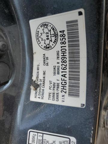 2009 HONDA CIVIC DX