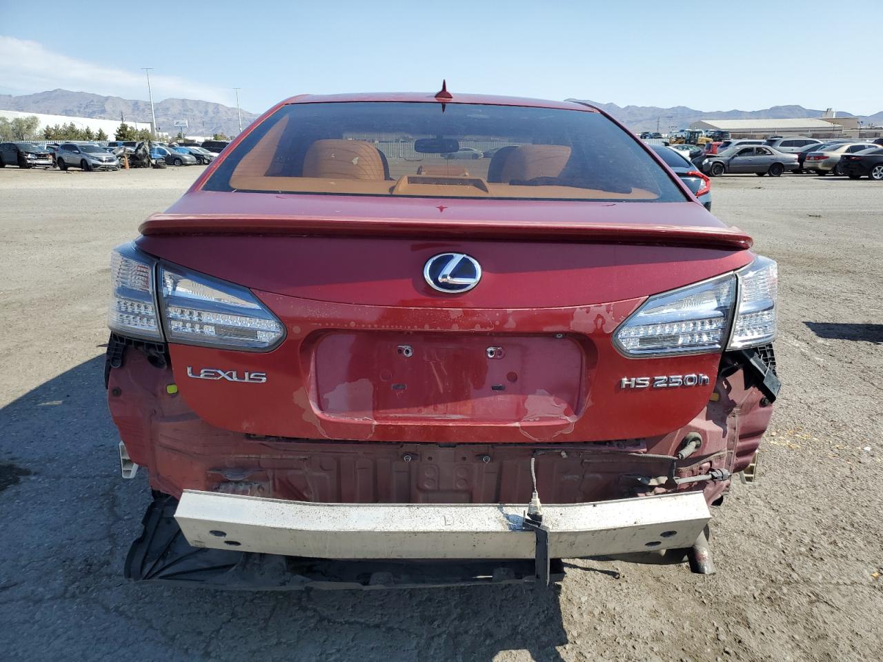 2010 Lexus Hs 250H VIN: JTHBB1BA0A2017349 Lot: 63710204