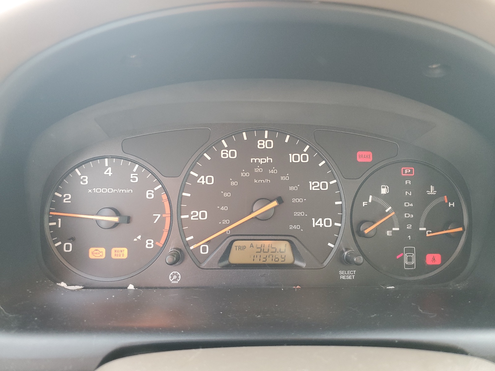 1HGCG5647XA082752 1999 Honda Accord Lx