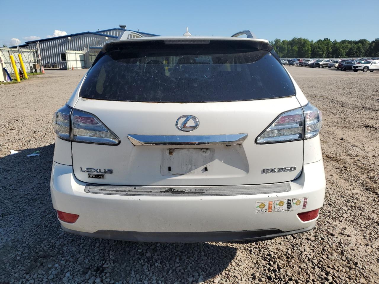2010 Lexus Rx 350 VIN: 2T2BK1BA5AC021508 Lot: 63591954