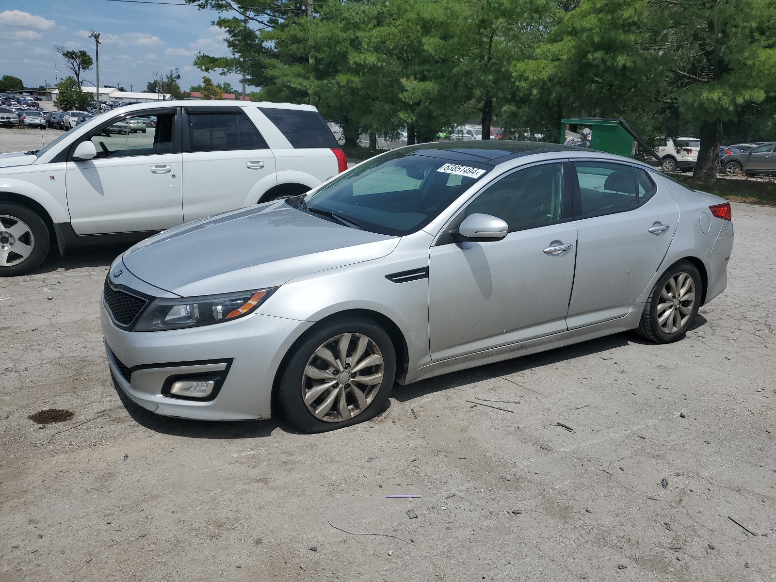 2014 Kia Optima Ex vin: 5XXGN4A71EG339505