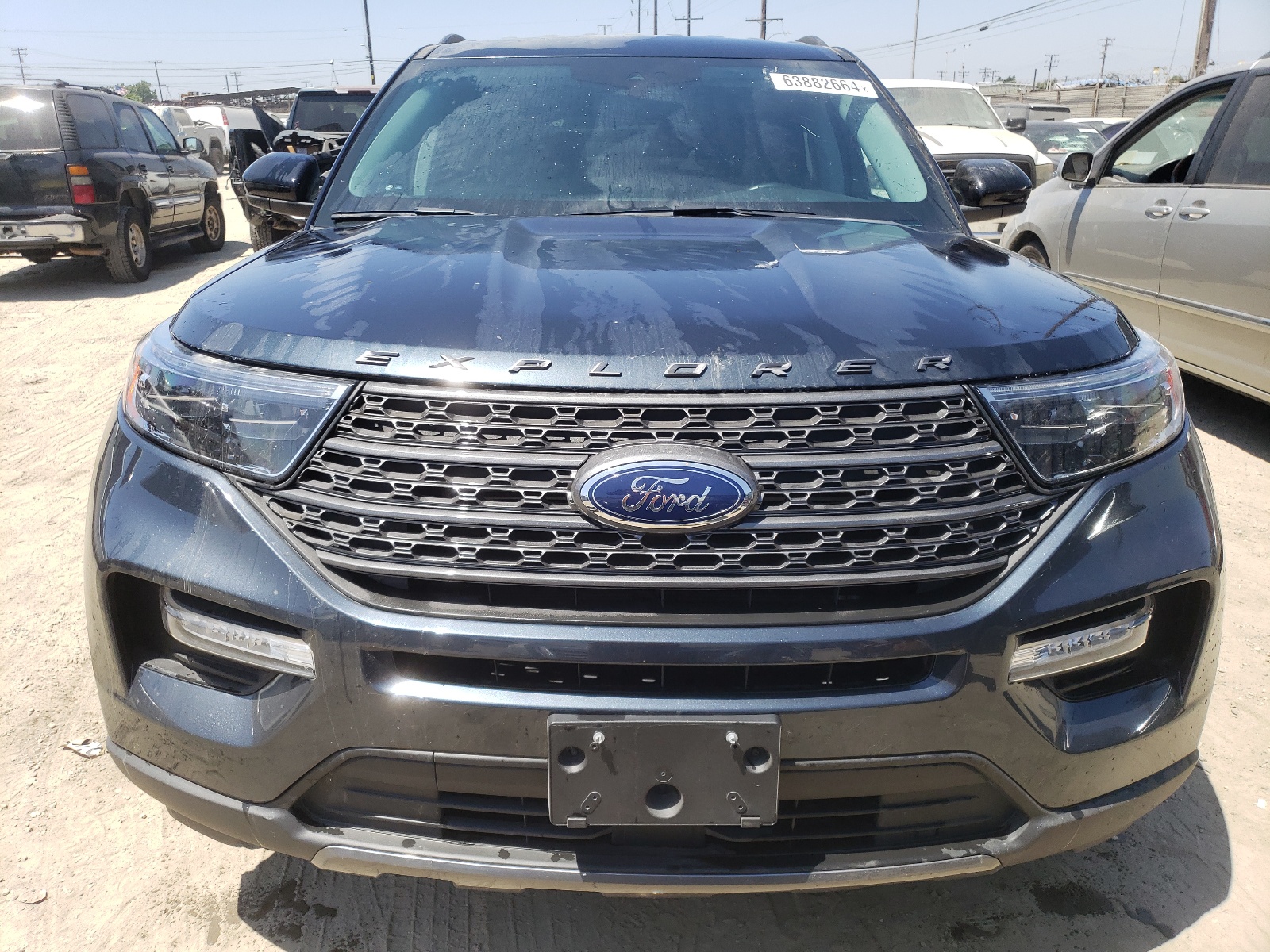 2022 Ford Explorer Xlt vin: 1FMSK7DH1NGB62077